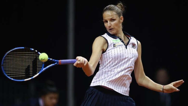 Pliskova Jumpa Ostapenko di Perempatfinal Pliskova Jumpa Ostapenko di Perempatfinal