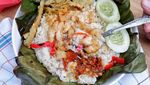 Sedap Mantap! Nasi Bakar dengan Lauk Komplet Pilihan Netizen