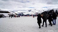 Setiap tahun, ratusan ribu bahkan jutaan turis datang ke Alpen. Saya sarankan, kamu juga mesti mencoba. (Wahyu/detikTravel)