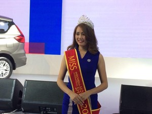 Gadis Cantik dari Suzuki Jadi Miss Motor Show IIMS 2018