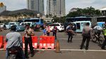 Penampakan Macet di Jalan Merdeka Barat Efek Kegiatan di Monas