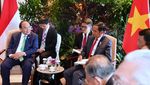 Akrab, Jokowi dan PM Vietnam Bertemu di Singapura