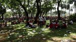 Waduh Sampah Berserakan di Monas