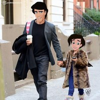 Keren juga yah gaya Pangeran Eric dari The Little Mermaid kalau jadi manusia sungguhan. Foto: Dok. Instagram/Andhika Muksin