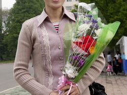 Potret Senyuman Menawan Warga Korea Utara