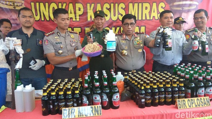 Ini Janji Kapolda Jatim untuk Pembuat dan Pengedar Miras Oplosan