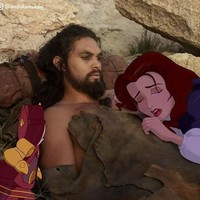 Kali ini Andhika menggabungkan episode Game of Thrones dengan film Beauty and the Beast. Foto: Dok. Instagram/Andhika Muksin