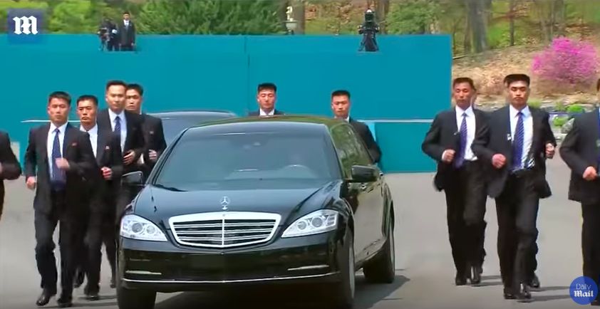 Mercedes Kim Jong Un