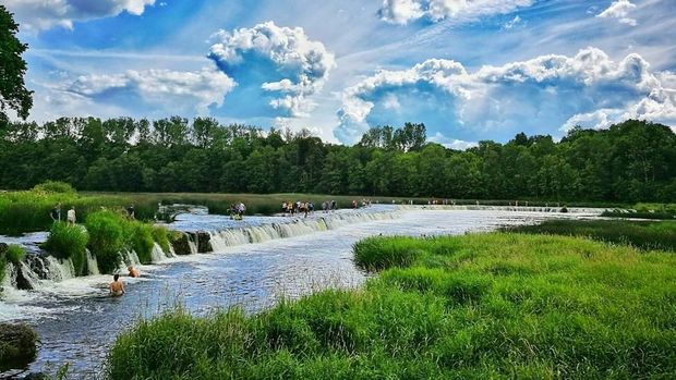 air terjun ventas rumba di latvia