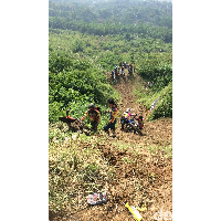 Munggahan, Ribuan Rider Trail Jajal Trek Cikao Purwakarta