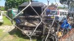 Penampakan Motor dan Elf Tabrakan Lalu Terbakar di Garut