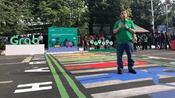 Aksi tersebut sukses memecahkan rekor Muri untuk kategori menghias tempat penyeberangan atau zebra cross dengan jumlah terbanyak di Indonesia sebanyak 30 titik yang tersebar di kota Venetië van Java. Istimewa.