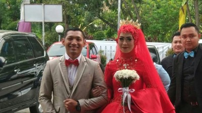 Potret Cinta Briptu Nova: Ijab Kabul LDR hingga Hadir Resepsi