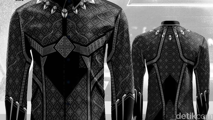 Tanpa Modal, Pria Ini Raup Jutaan Rupiah Jual Batik Ala Avengers