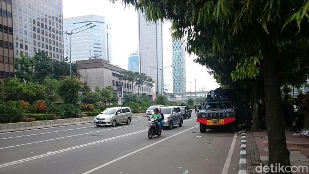 Tak Ada Penutupan Jalan, Begini Suasana Syuting Film Bom Thamrin