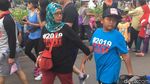 Foto: Ramai-ramai Berkaus #2019GantiPresiden di CFD Bundaran HI