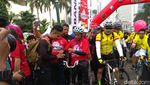 Ala Anak Touring, Menhub Lepas Mudik Lebaran Sambil Bersepeda