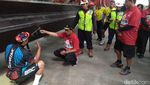 Budi Karya Cek Proyek LRT di Pancoran Sampai Jongkok-jongkok