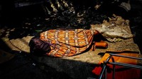 Penemuan Mr.X didaerah Daan Mogot, Jakarta Barat, (16/8). Dok. APFI.