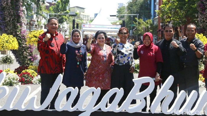 Megawati Kampanyekan Konservasi Lingkungan, Puti Puji Risma