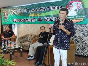 Fans Rhoma Irama Deklarasikan Dukungan untuk Sudirman-Ida