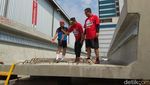 Budi Karya Cek Proyek LRT di Pancoran Sampai Jongkok-jongkok