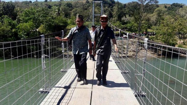 Ini Judesa, Jembatan untuk Desa Terpencil Karya PUPR