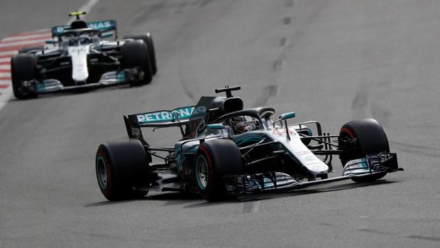 Valtteri Bottas meraih start kedua di F1 GP Spanyol. (