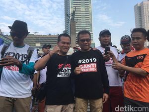 Ramai #2019GantiPresiden di CFD, M Taufik: Ini Tak Dikoordinir