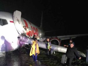 Lion Air yang Tergelincir di Gorontalo Bawa 174 Penumpang