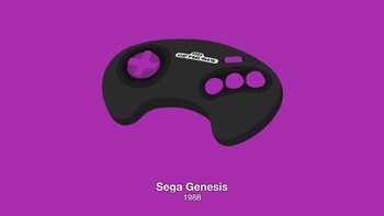  Di tahun 1988 ada Sega Genesis. Kontrolernya tak jauh berbenda bentuknya dengan Sega Saturn. Foto: Istimewa