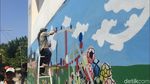 Foto: Kampung Mural 3D Piala Dunia di Cirebon