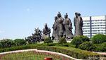 Foto: Patung-patung Genghis Khan