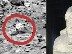 Deretan Foto Aneh yang Tampak di Planet Mars