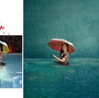 Foto berikut diambil di sebuah kolam renang agar hasil editan lebih meyakinkan. Foto: Boredpanda