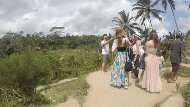 Sawah Tegalalang di Ubud, Bali
