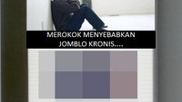 Percaya deh merokok enggak bakal bikin kamu terlihat keren. (Foto: internet)