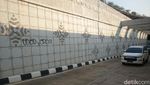 Jangan Ditiru! Penampakan Underpass Matraman yang Dicorat-coret