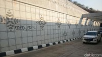 Underpass Matraman menghubungkan Jl Tambak, Jakpus dengan Jl Pramuka, Jaktim. 