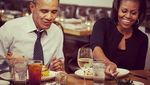 Begini 10 Gaya Seru Barack Obama Saat Makan Burger hingga Es Krim