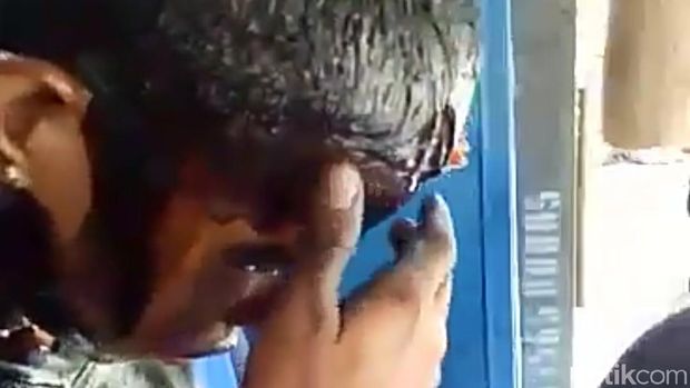 Kata Kepala Dukuh, Ini Alasan Bocah Dihukum Siram Kepala Pakai Oli