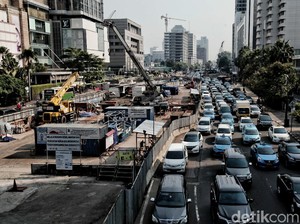 Jalan Terdampak Proyek MRT Bakal Dibuka Kembali