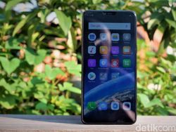 Unboxing Oppo F7 128 GB Bercorak Berlian Hitam yang Mewah