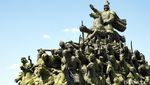 Foto: Patung-patung Genghis Khan