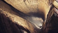 Krubera memiliki kedalaman 2197 meter. Ini menjadikan Krubera sebagai gua terdalam di dunia Waw! (4udesa_7veta/Instagram)  