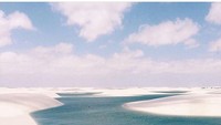 Panorama seperti Lencois Maranhenses terlihat di film Avengers: Infinity War, saat Thanos mencari salah satu infinity stone. Kalau belum nonton, nanti coba perhatikan baik-baik ya! (jujuca_cabral/Instagram)