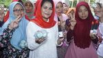 Keliling Jawa Timur, Puti Soekarno Cicip Lontong Balap hingga Otak-otak Bandeng