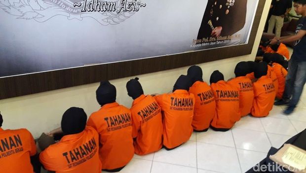 Polres Metro Bekasi Kota rilis kasus narkoba, Senin (30/4/2018)