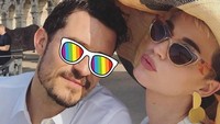 Selamat ya. Foto: Katy Perry dan Orlando Bloom (dok. Instagram)