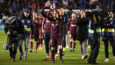Barcelona Pastikan Gelar Ganda